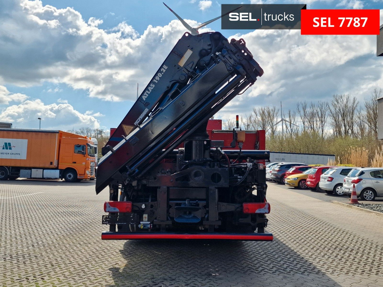 Tovornjak z dvigalom MAN TGS 26.440 6X2-2 LL /Atlas 190 / Fernbedienung.: slika 6