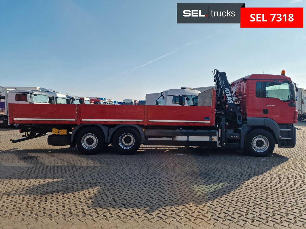 MAN TGS 26.440 6x2-2 BL/Fernbedien. /Lenkachse/Atlas - Tovornjak z dvigalom: slika 4 MAN TGS 26.440 6x2-2 BL/Fernbedien. /Lenkachse/Atlas - Tovornjak z dvigalom: slika 4