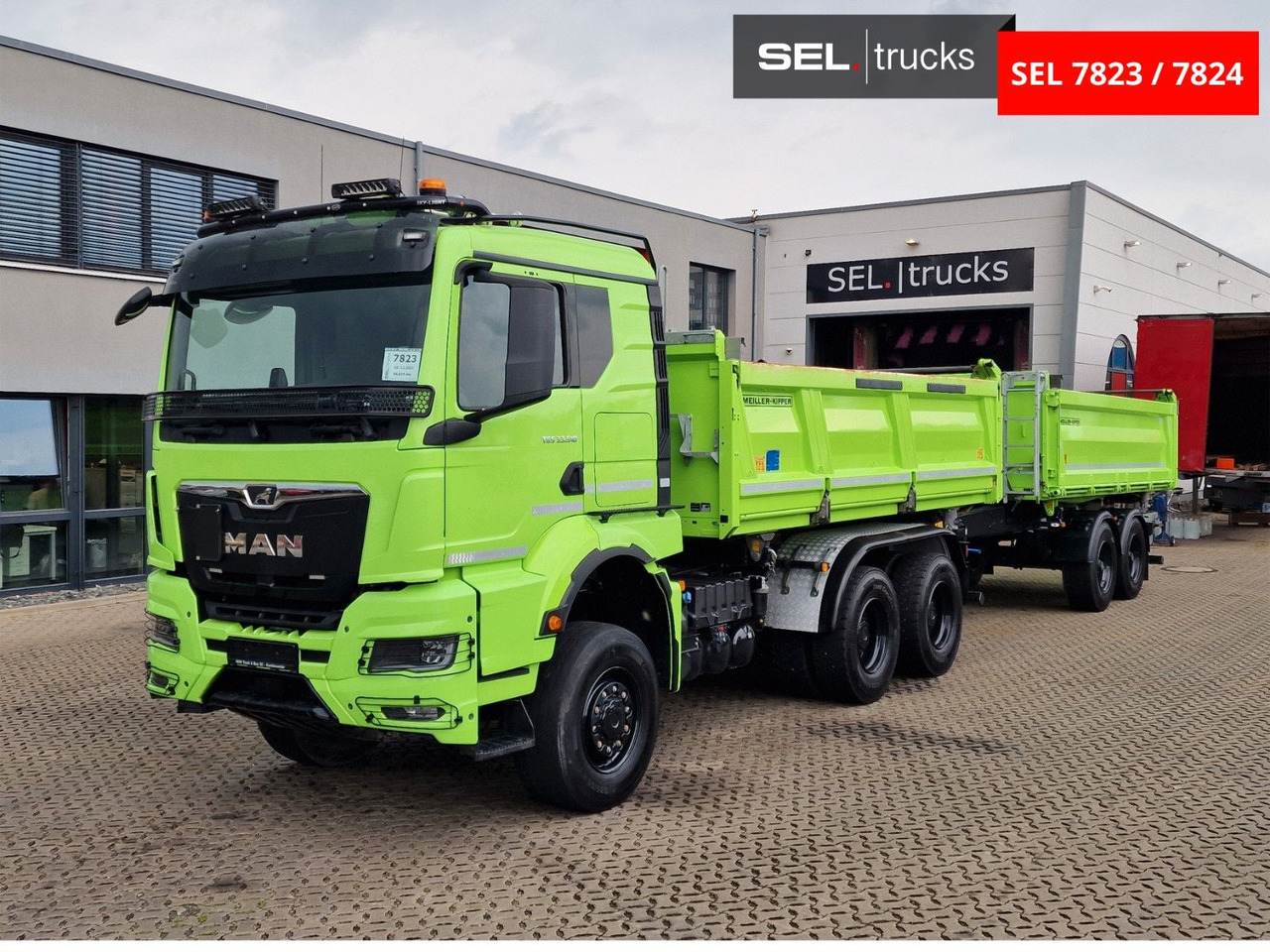 MAN TGS 33.510 6x6 BL CH /Dreiseitenkipper /6x6 / 6D - Tovornjak prekucnik: slika 4 MAN TGS 33.510 6x6 BL CH /Dreiseitenkipper /6x6 / 6D - Tovornjak prekucnik: slika 4