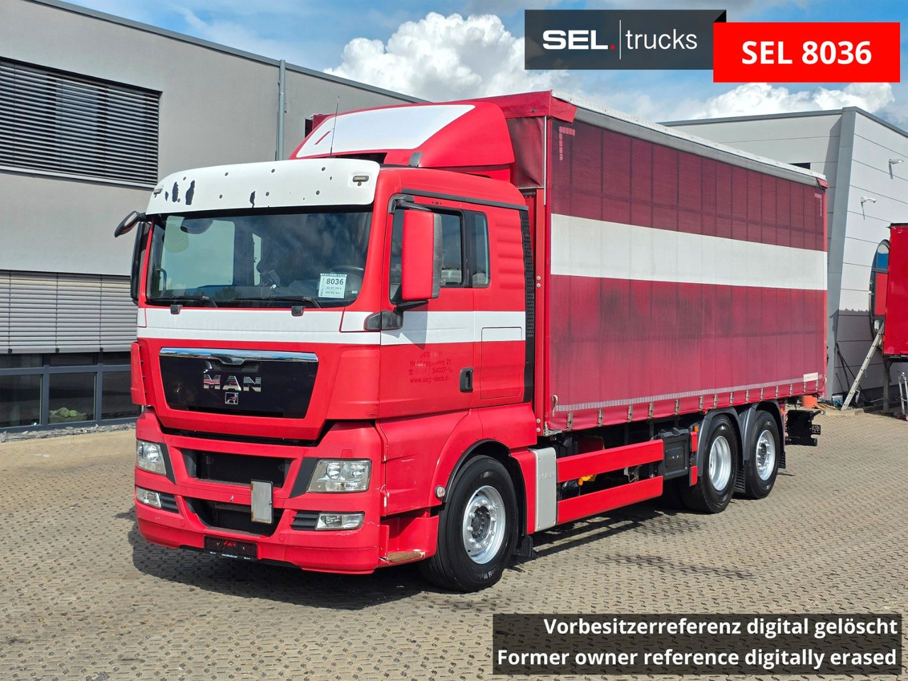 MAN TGX 26.360 6X2-2 LL / Intarder / Ldbw /Lenkachse - Tovornjak s ponjavo: slika 1 MAN TGX 26.360 6X2-2 LL / Intarder / Ldbw /Lenkachse - Tovornjak s ponjavo: slika 1