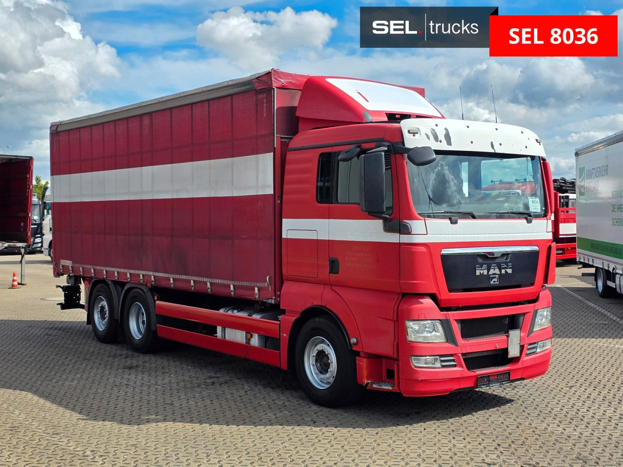 MAN TGX 26.360 6X2-2 LL / Intarder / Ldbw /Lenkachse - Tovornjak s ponjavo: slika 3 MAN TGX 26.360 6X2-2 LL / Intarder / Ldbw /Lenkachse - Tovornjak s ponjavo: slika 3