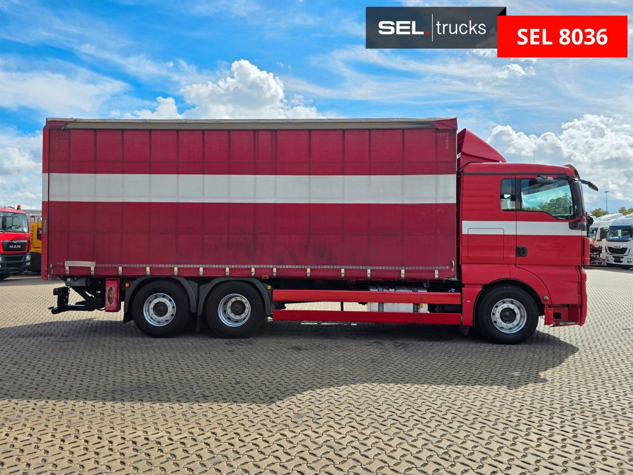 MAN TGX 26.360 6X2-2 LL / Intarder / Ldbw /Lenkachse - Tovornjak s ponjavo: slika 4 MAN TGX 26.360 6X2-2 LL / Intarder / Ldbw /Lenkachse - Tovornjak s ponjavo: slika 4