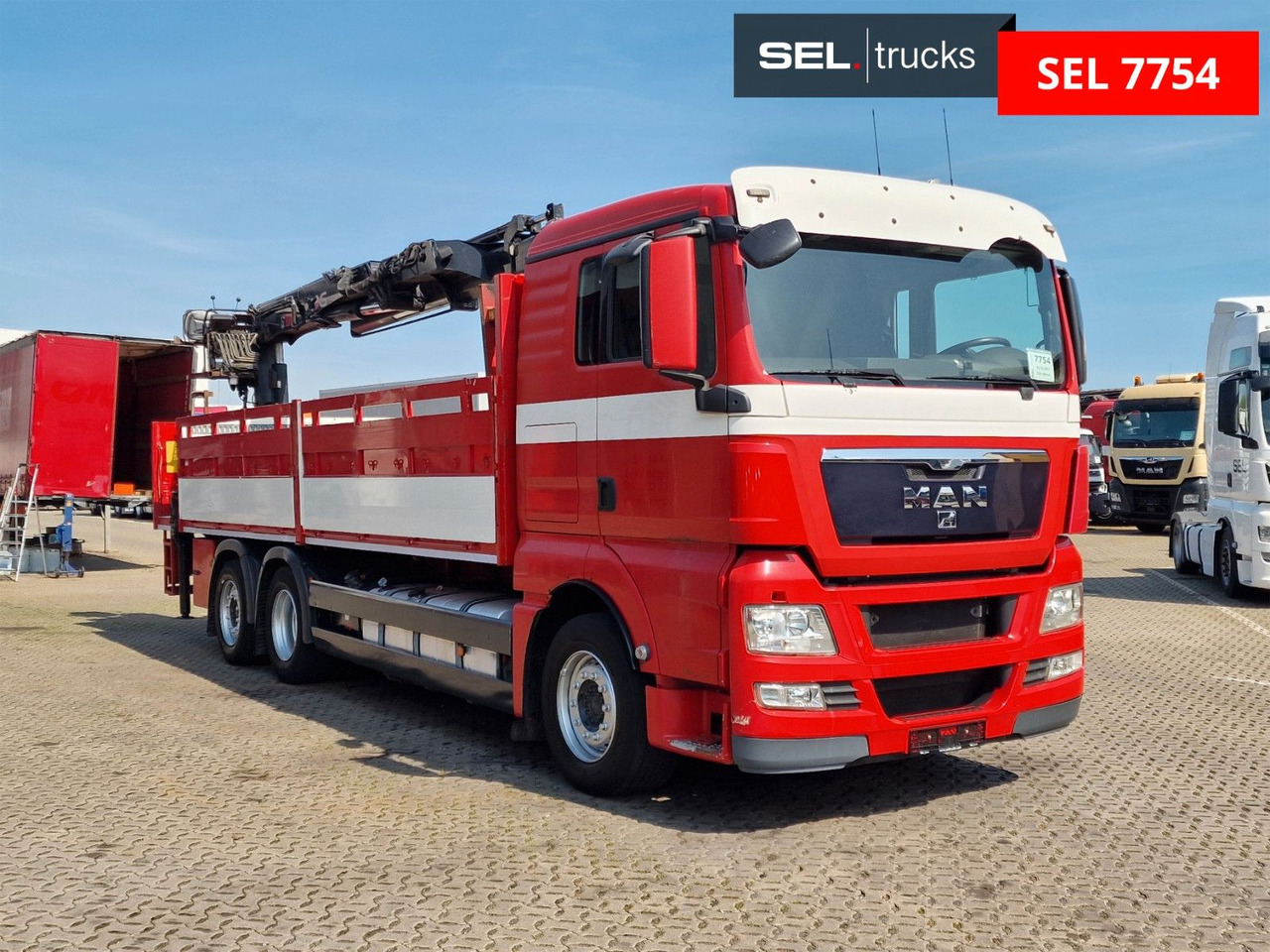 MAN TGX 26.400 6x2-2 BL/ Intarder / HIAB / Lenkachse - Tovornjak z dvigalom: slika 3 MAN TGX 26.400 6x2-2 BL/ Intarder / HIAB / Lenkachse - Tovornjak z dvigalom: slika 3