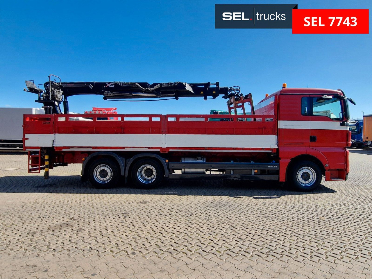 MAN TGX 26.400 6x2-2 BL / Intarder / HIAB /Lenkachse - Tovornjak z dvigalom: slika 4 MAN TGX 26.400 6x2-2 BL / Intarder / HIAB /Lenkachse - Tovornjak z dvigalom: slika 4