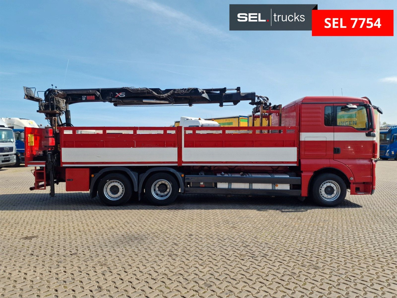MAN TGX 26.400 6x2-2 BL/ Intarder / HIAB / Lenkachse - Tovornjak z dvigalom: slika 4 MAN TGX 26.400 6x2-2 BL/ Intarder / HIAB / Lenkachse - Tovornjak z dvigalom: slika 4