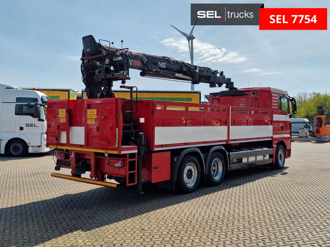 MAN TGX 26.400 6x2-2 BL/ Intarder / HIAB / Lenkachse - Tovornjak z dvigalom: slika 5 MAN TGX 26.400 6x2-2 BL/ Intarder / HIAB / Lenkachse - Tovornjak z dvigalom: slika 5