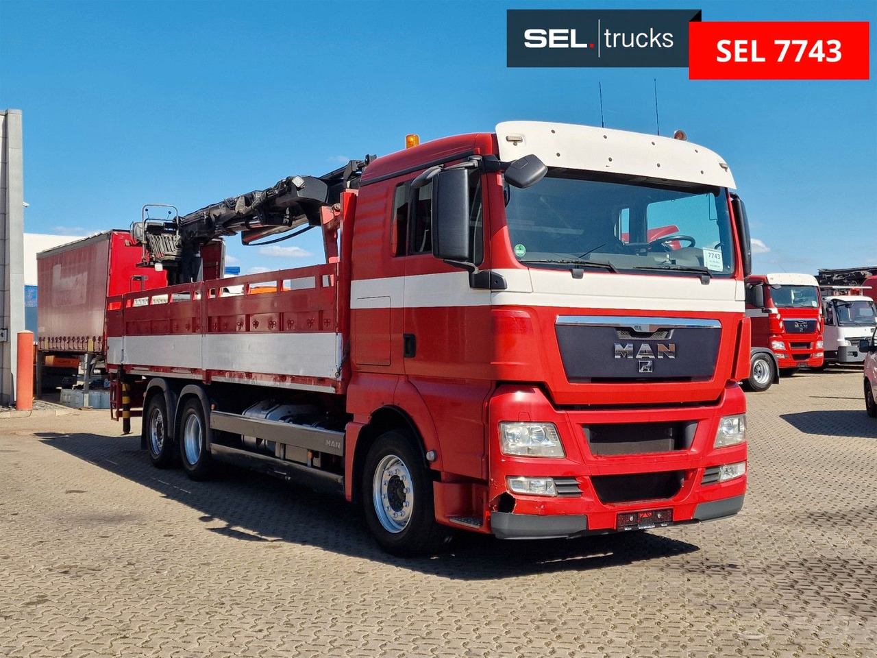 MAN TGX 26.400 6x2-2 BL / Intarder / HIAB /Lenkachse - Tovornjak z dvigalom: slika 3 MAN TGX 26.400 6x2-2 BL / Intarder / HIAB /Lenkachse - Tovornjak z dvigalom: slika 3