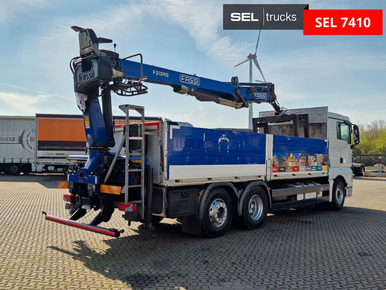 MAN TGX 26.440 6X2-2 LL /Intarder /Fassi /Lenkachse - Tovornjak z dvigalom: slika 5 MAN TGX 26.440 6X2-2 LL /Intarder /Fassi /Lenkachse - Tovornjak z dvigalom: slika 5
