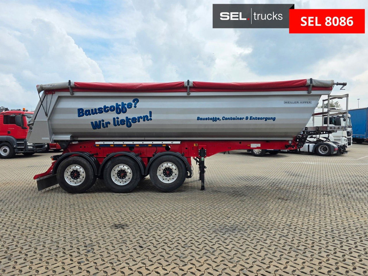 Meiller KISA3 / Alu-Felgen / Liftachse - Kiper polprikolica: slika 5 Meiller KISA3 / Alu-Felgen / Liftachse - Kiper polprikolica: slika 5