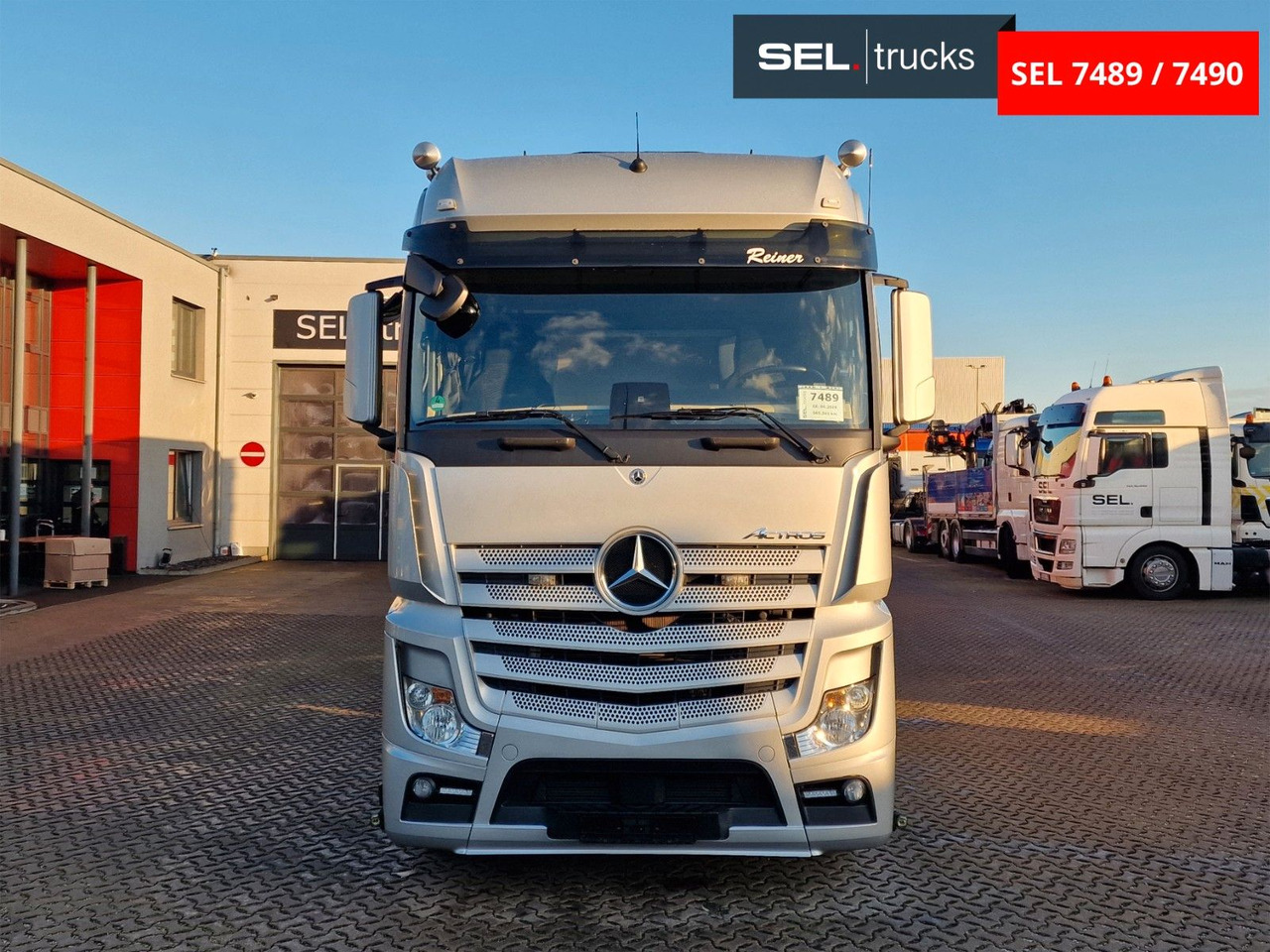 Mercedes-Benz Actros 2545 / KOMPLETT! / Alukappen / Standklima - Tovornjak s ponjavo: slika 2 Mercedes-Benz Actros 2545 / KOMPLETT! / Alukappen / Standklima - Tovornjak s ponjavo: slika 2