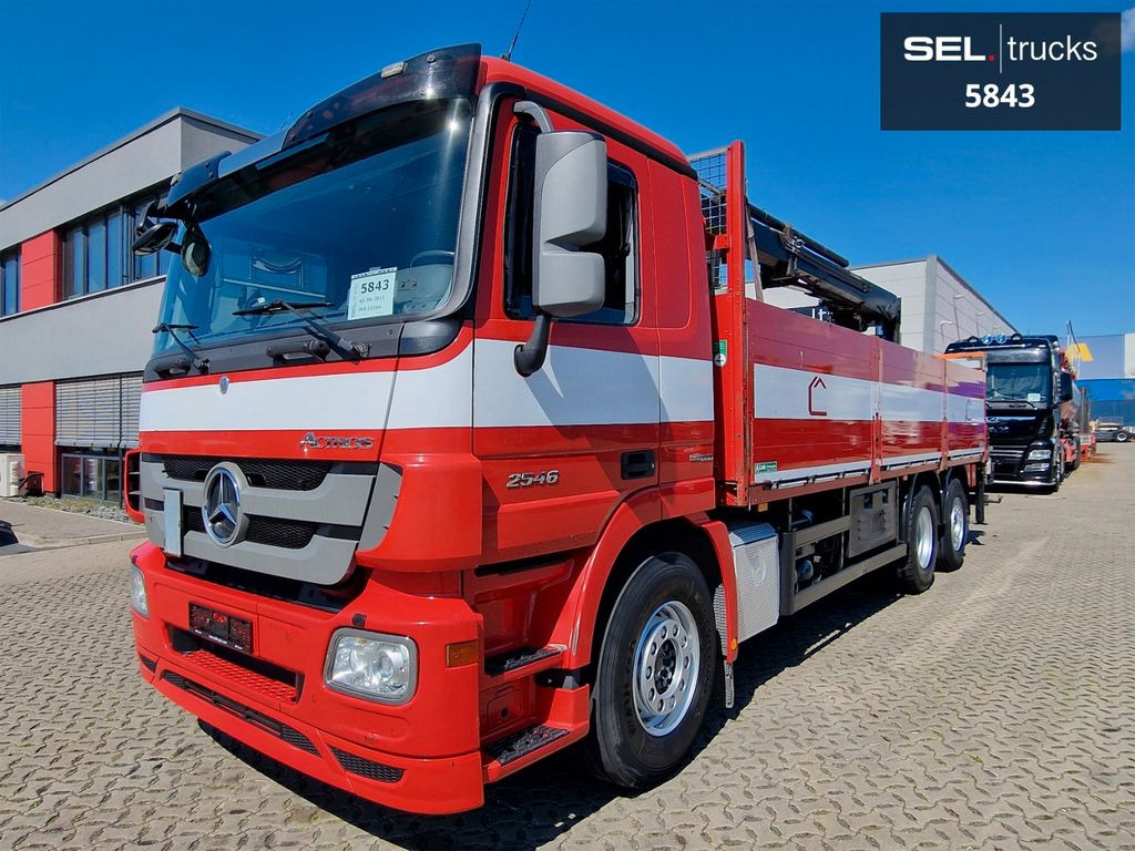 Mercedes-Benz Actros 2546 / HIAB 166K / ADC 4,1t / Lenkachse Mercedes-Benz Actros 2546 / HIAB 166K / ADC 4,1t / Lenkachse - Tovornjak z dvigalom, Tovornjak s kesonom: slika 1 Mercedes-Benz Actros 2546 / HIAB 166K / ADC 4,1t / Lenkachse Mercedes-Benz Actros 2546 / HIAB 166K / ADC 4,1t / Lenkachse - Tovornjak z dvigalom, Tovornjak s kesonom: slika 1
