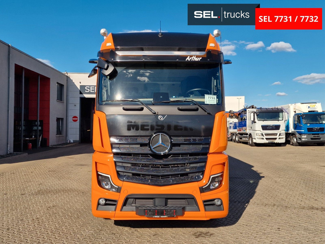 Mercedes-Benz Actros 2548 / Retarder / Aluklappen / 6E - Tovornjak s ponjavo: slika 2 Mercedes-Benz Actros 2548 / Retarder / Aluklappen / 6E - Tovornjak s ponjavo: slika 2