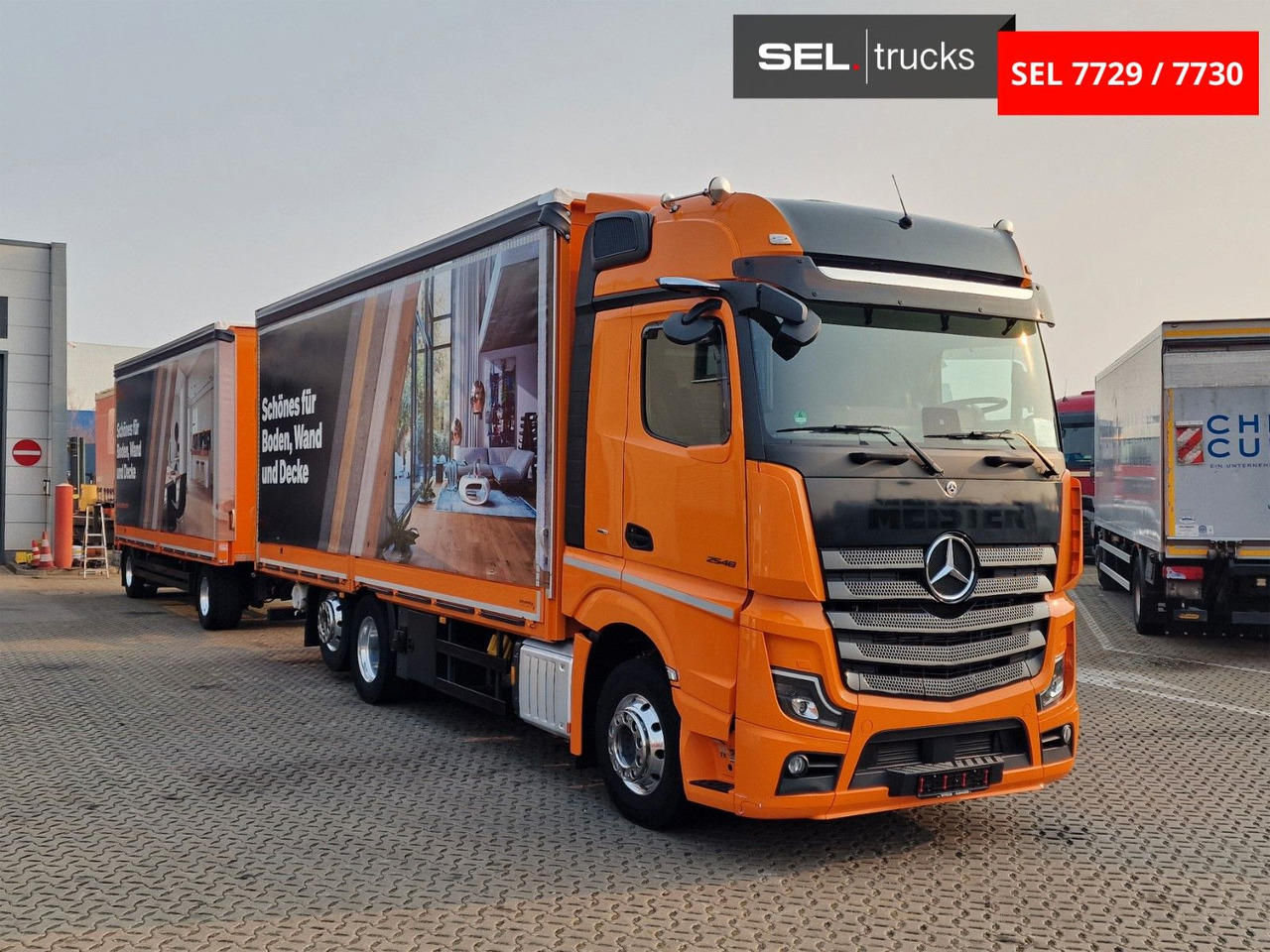 Mercedes-Benz Actros 2548 / Retarder / Euro 6E / Aluklappen - Tovornjak s ponjavo: slika 3 Mercedes-Benz Actros 2548 / Retarder / Euro 6E / Aluklappen - Tovornjak s ponjavo: slika 3