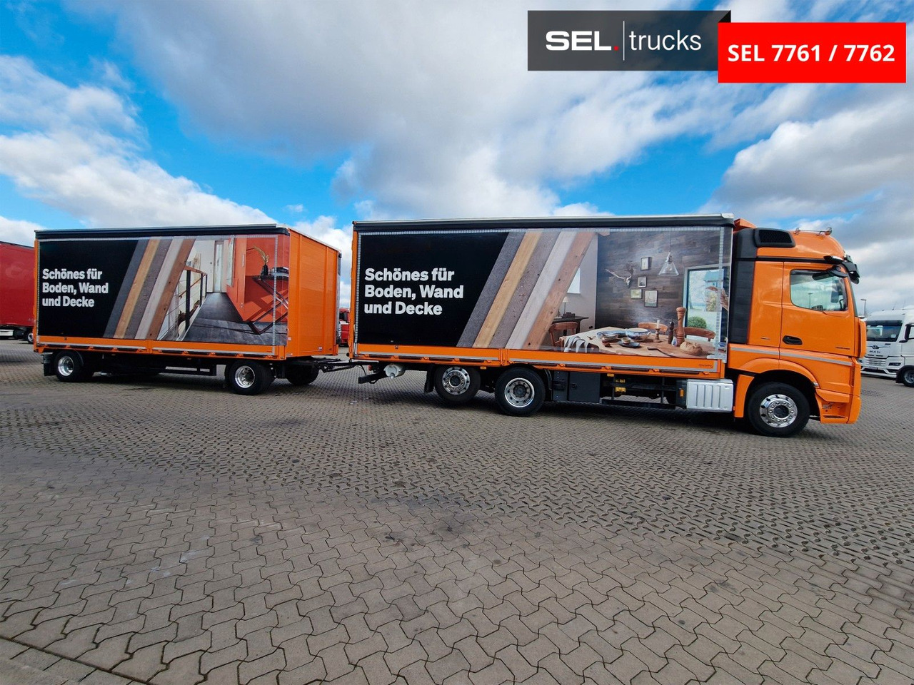 Mercedes-Benz Actros 2548 / Retarder / Euro 6E / Aluklappen - Tovornjak s ponjavo: slika 4 Mercedes-Benz Actros 2548 / Retarder / Euro 6E / Aluklappen - Tovornjak s ponjavo: slika 4