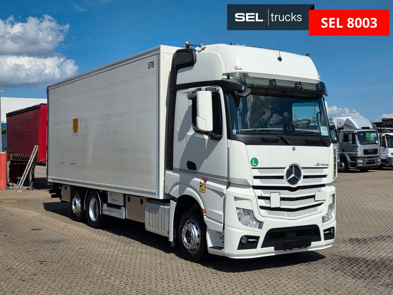 Mercedes-Benz Actros 2551 /Retarder/Ldbw/Konvekta/Lenkachse - Tovornjak zabojnik: slika 3 Mercedes-Benz Actros 2551 /Retarder/Ldbw/Konvekta/Lenkachse - Tovornjak zabojnik: slika 3