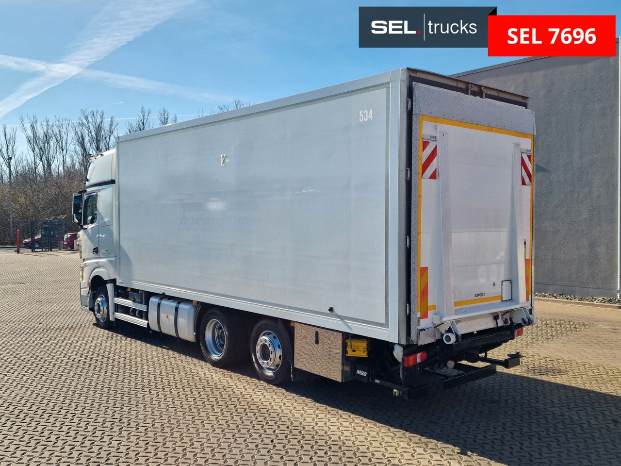 Mercedes-Benz Actros 2643 / Retarder / Ldbw / Lenkachse / - Tovornjak zabojnik: slika 1 Mercedes-Benz Actros 2643 / Retarder / Ldbw / Lenkachse / - Tovornjak zabojnik: slika 1