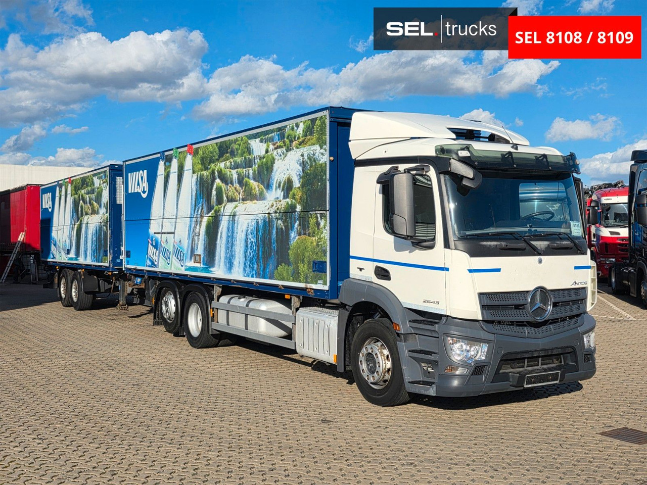 Mercedes-Benz Antos 2543 / Ldbw / Lenkachse / Liftachse - Tovornjak za prevoz pijač: slika 3 Mercedes-Benz Antos 2543 / Ldbw / Lenkachse / Liftachse - Tovornjak za prevoz pijač: slika 3