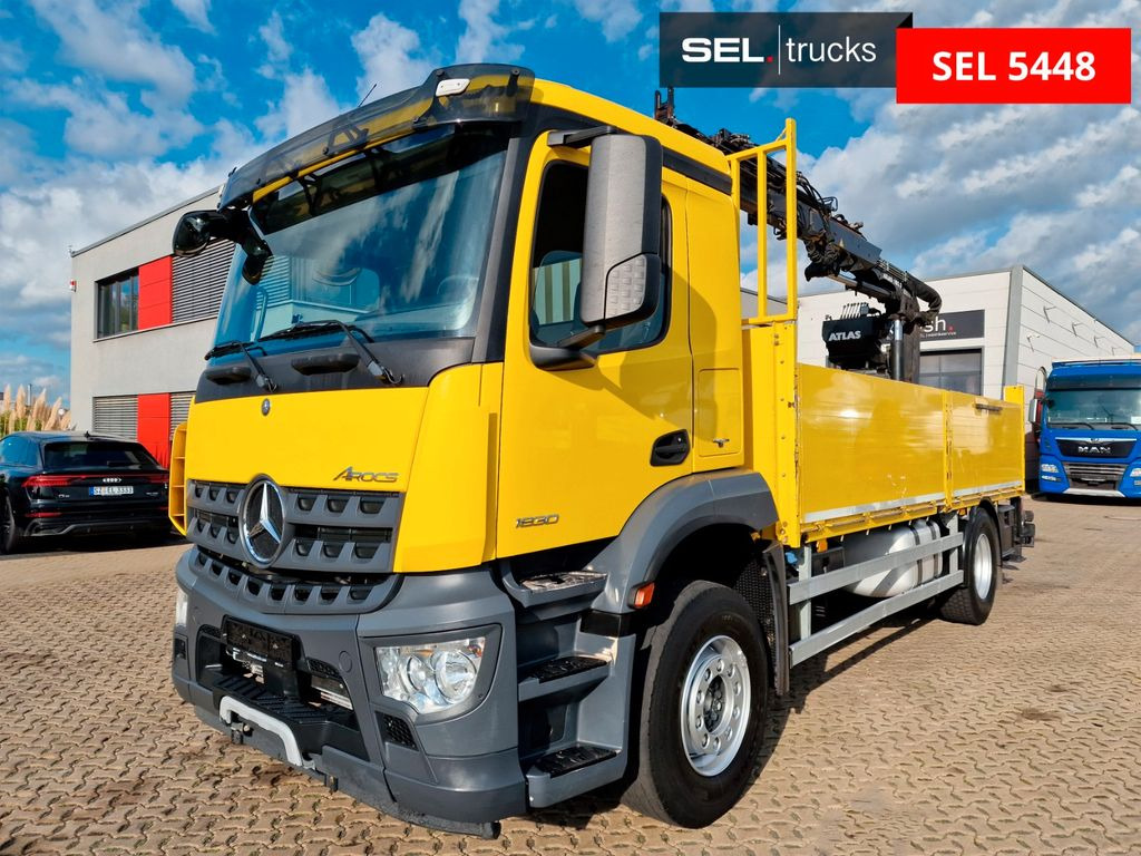 Mercedes-Benz Arocs 1830 / Atlas 105.2 - A2L / NEUE BATTERIEN - Tovornjak z dvigalom: slika 1 Mercedes-Benz Arocs 1830 / Atlas 105.2 - A2L / NEUE BATTERIEN - Tovornjak z dvigalom: slika 1