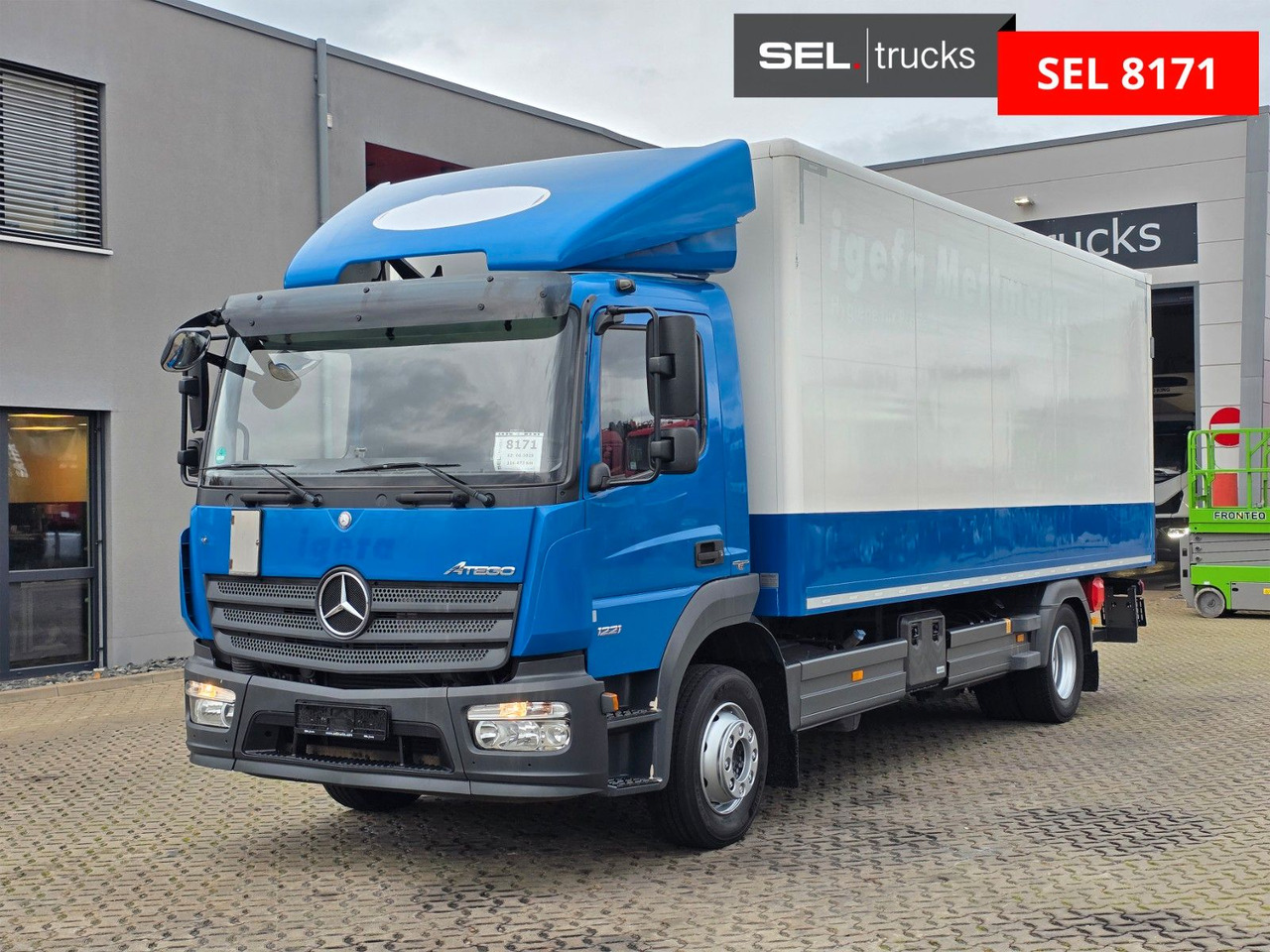 Mercedes-Benz Atego 1221 / Ladebordwand - Tovornjak zabojnik: slika 1 Mercedes-Benz Atego 1221 / Ladebordwand - Tovornjak zabojnik: slika 1