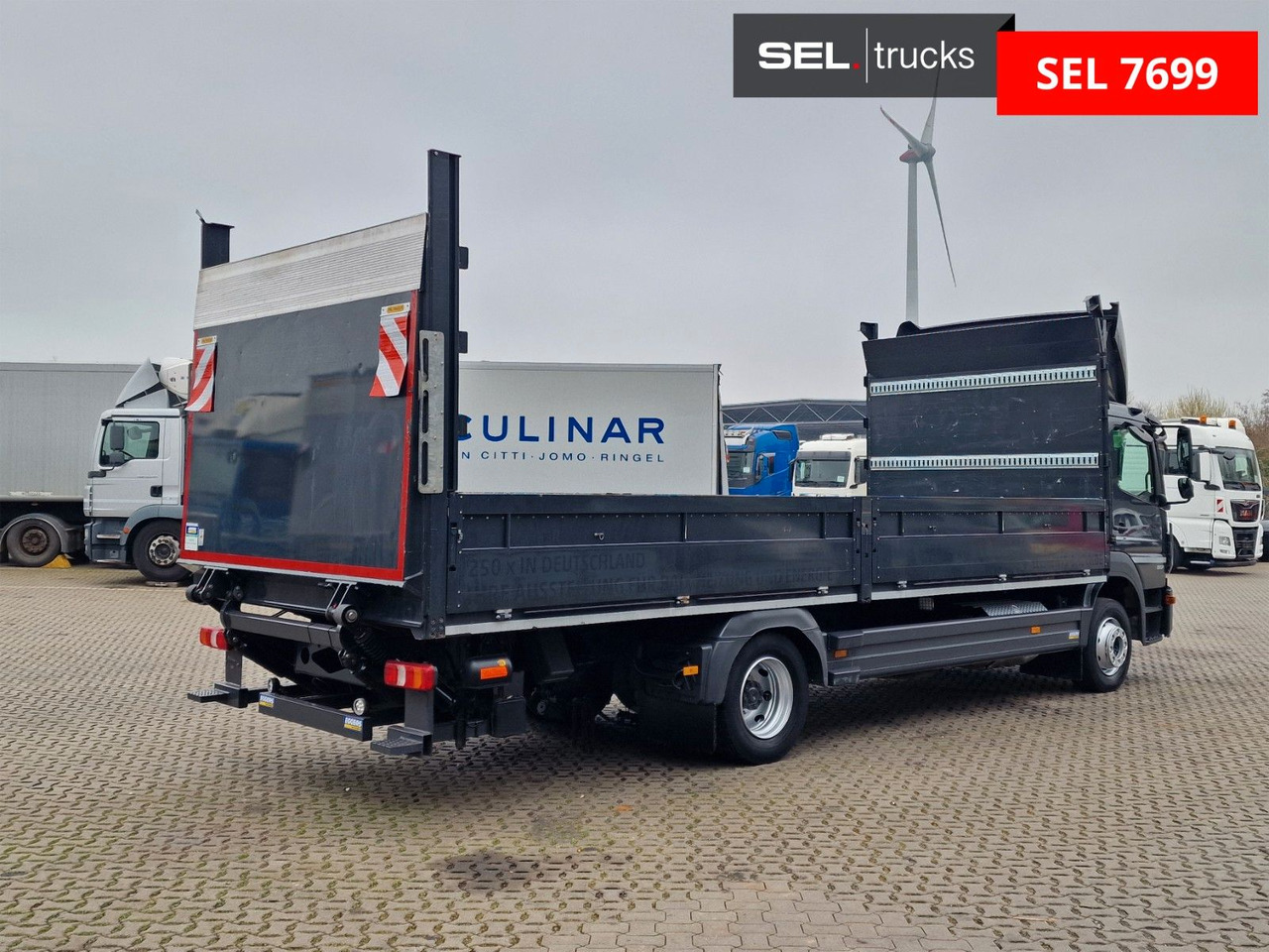 Mercedes-Benz Atego 1221 / Ladebordwand - Tovornjak s ponjavo: slika 5 Mercedes-Benz Atego 1221 / Ladebordwand - Tovornjak s ponjavo: slika 5