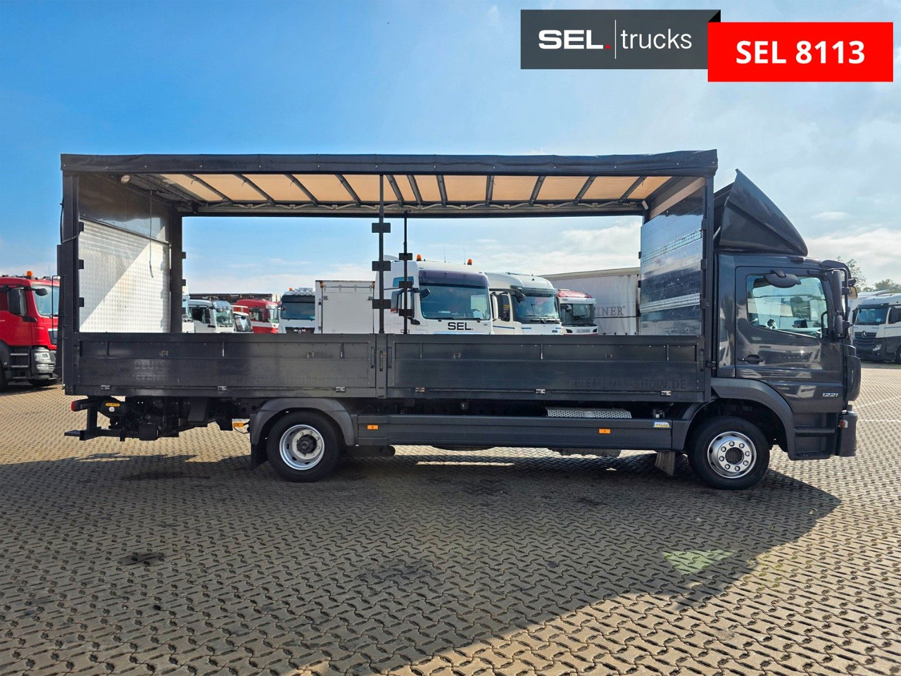 Mercedes-Benz Atego 1221 / Ladebordwand / Rückfahrkamera - Tovornjak s ponjavo: slika 4 Mercedes-Benz Atego 1221 / Ladebordwand / Rückfahrkamera - Tovornjak s ponjavo: slika 4