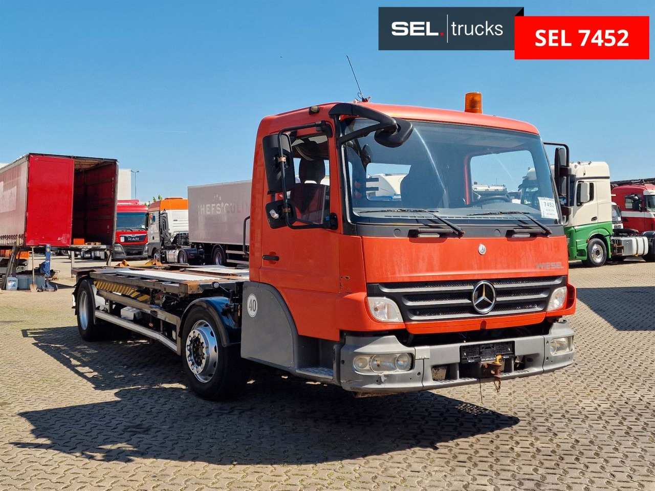Mercedes-Benz KAMAG WBH 25 / Umsetzer / Wiesel / Rangierer - Kontejnerski tovornjak/ Tovornjak z zamenljivim tovoriščem: slika 3 Mercedes-Benz KAMAG WBH 25 / Umsetzer / Wiesel / Rangierer - Kontejnerski tovornjak/ Tovornjak z zamenljivim tovoriščem: slika 3