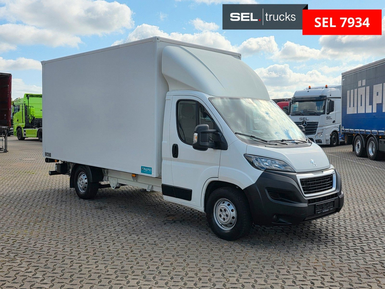 Peugeot Boxer / Ladebordwand / Klimaanlage / 3 Sitzen - Dostavno vozilo z zabojnikom: slika 3 Peugeot Boxer / Ladebordwand / Klimaanlage / 3 Sitzen - Dostavno vozilo z zabojnikom: slika 3