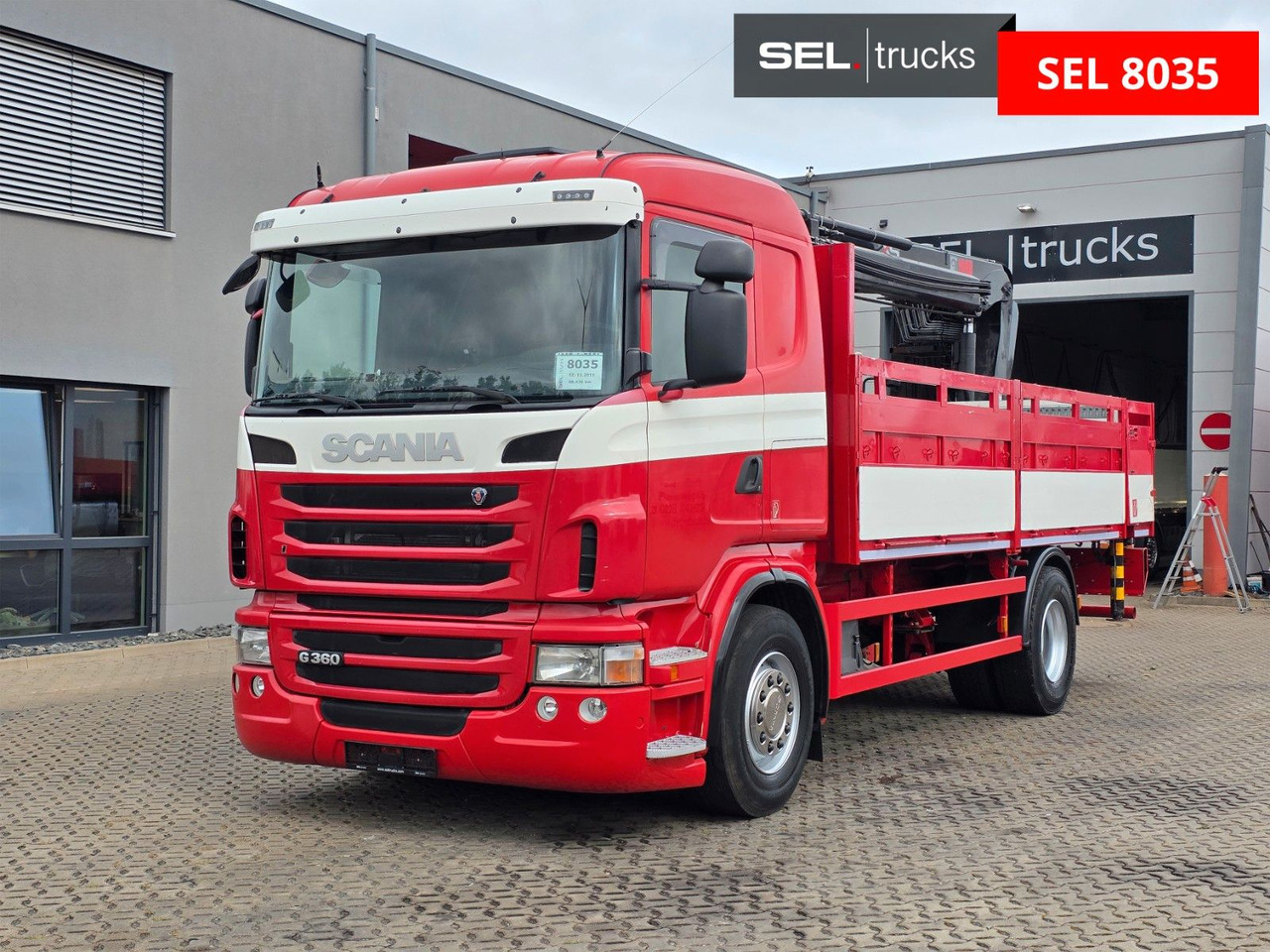 Scania G 360 LB4X2MNA / Retarder / Ohne Fernbedienung - Tovornjak z dvigalom: slika 1 Scania G 360 LB4X2MNA / Retarder / Ohne Fernbedienung - Tovornjak z dvigalom: slika 1