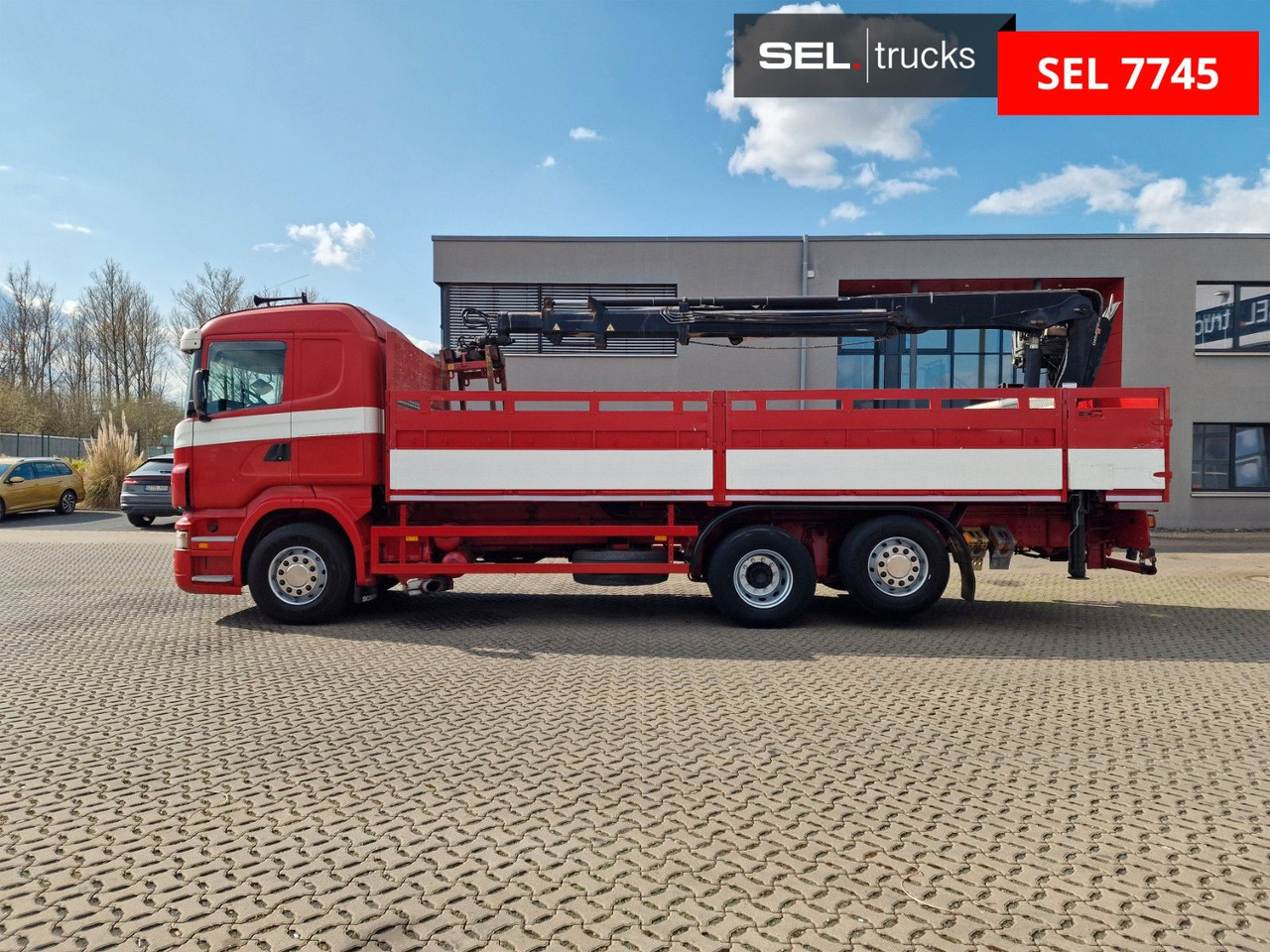 Tovornjak z dvigalom Scania R 340 LB6X2*4MNA /Retarder/HIAB 166K /Lenkachse: slika 8