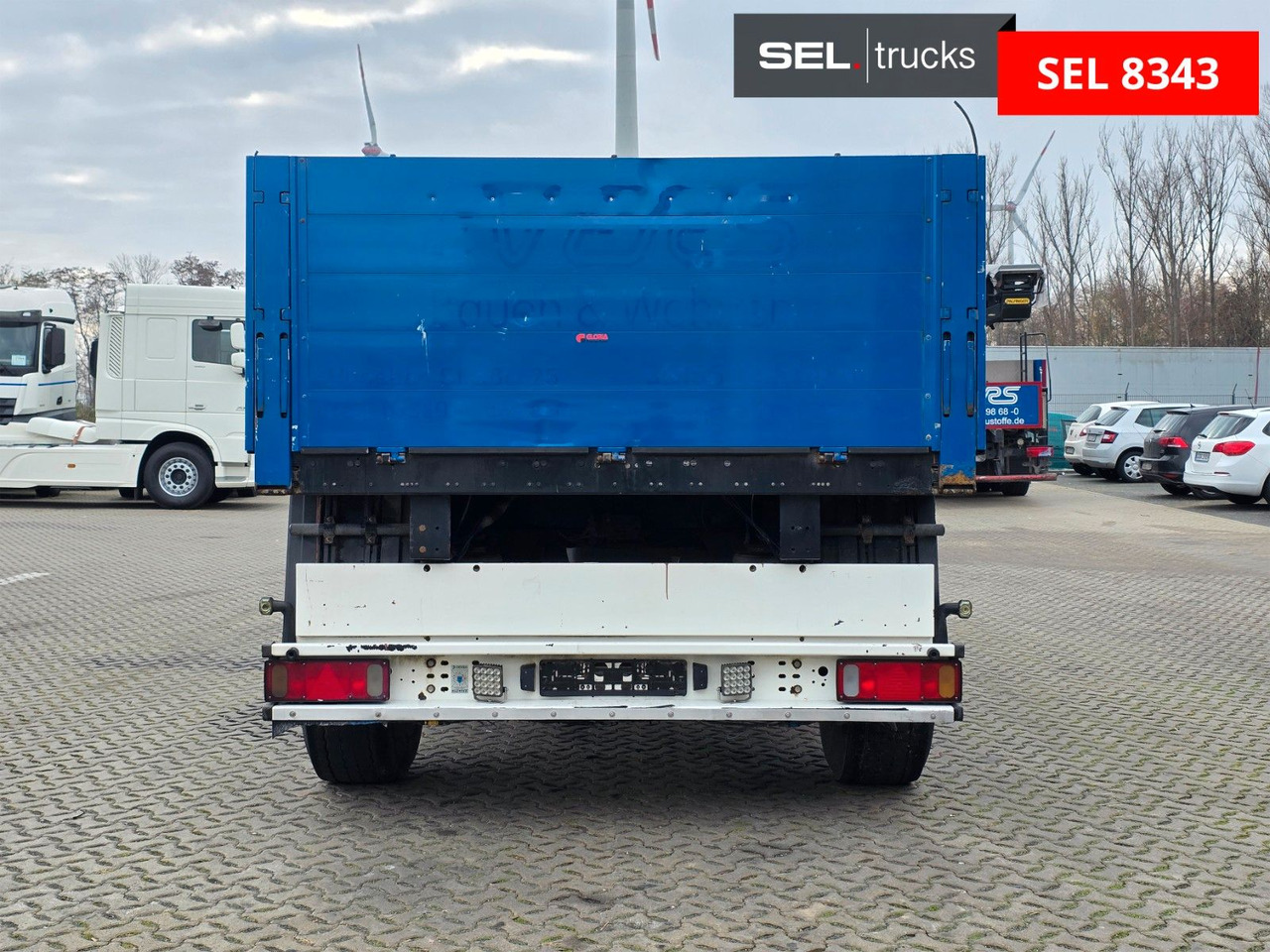 Plato/ Tovorna prikolica Schmitz Cargobull Gotha APR 18 / Baustoff: slika 6