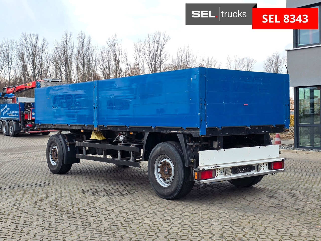 Plato/ Tovorna prikolica Schmitz Cargobull Gotha APR 18 / Baustoff: slika 7