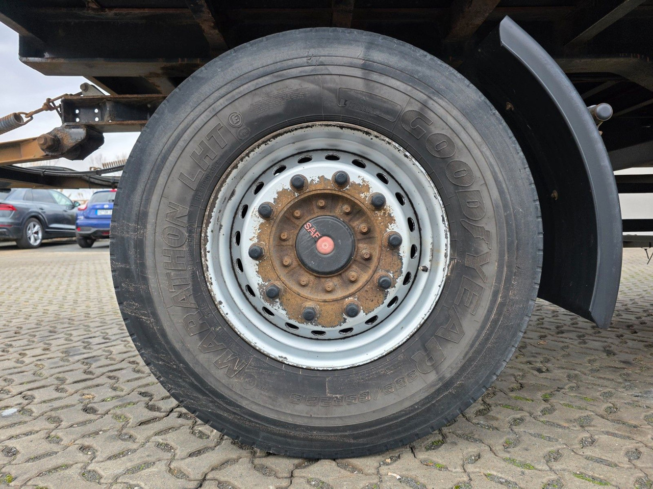 Plato/ Tovorna prikolica Schmitz Cargobull Gotha APR 18 / Baustoff: slika 25