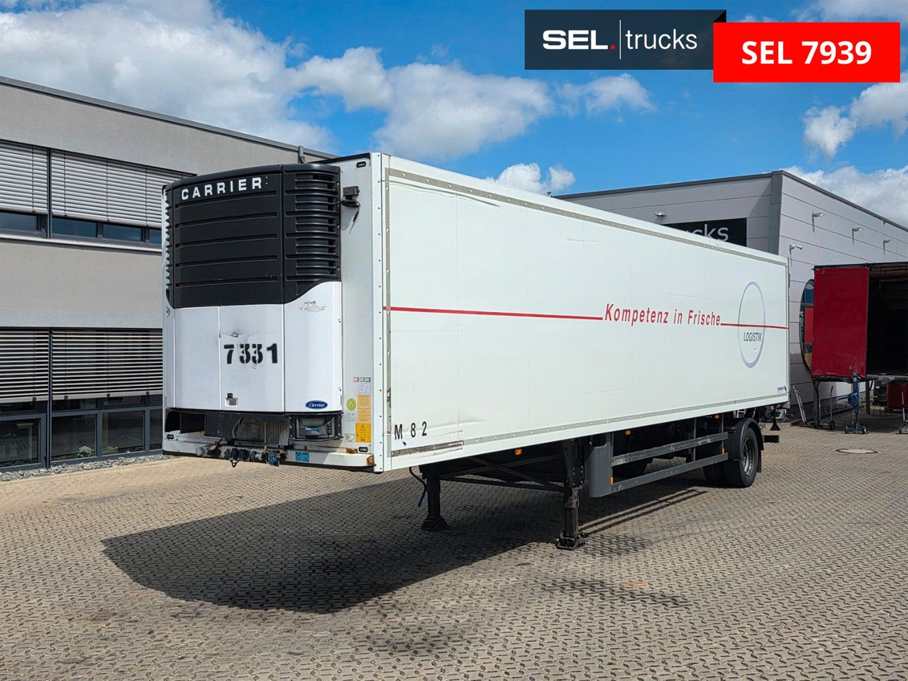 Schmitz Cargobull SKO 10/LZG - FP45 COOL / Ldbw / Carrier / 1 Achs - Polprikolica hladilnik: slika 1 Schmitz Cargobull SKO 10/LZG - FP45 COOL / Ldbw / Carrier / 1 Achs - Polprikolica hladilnik: slika 1