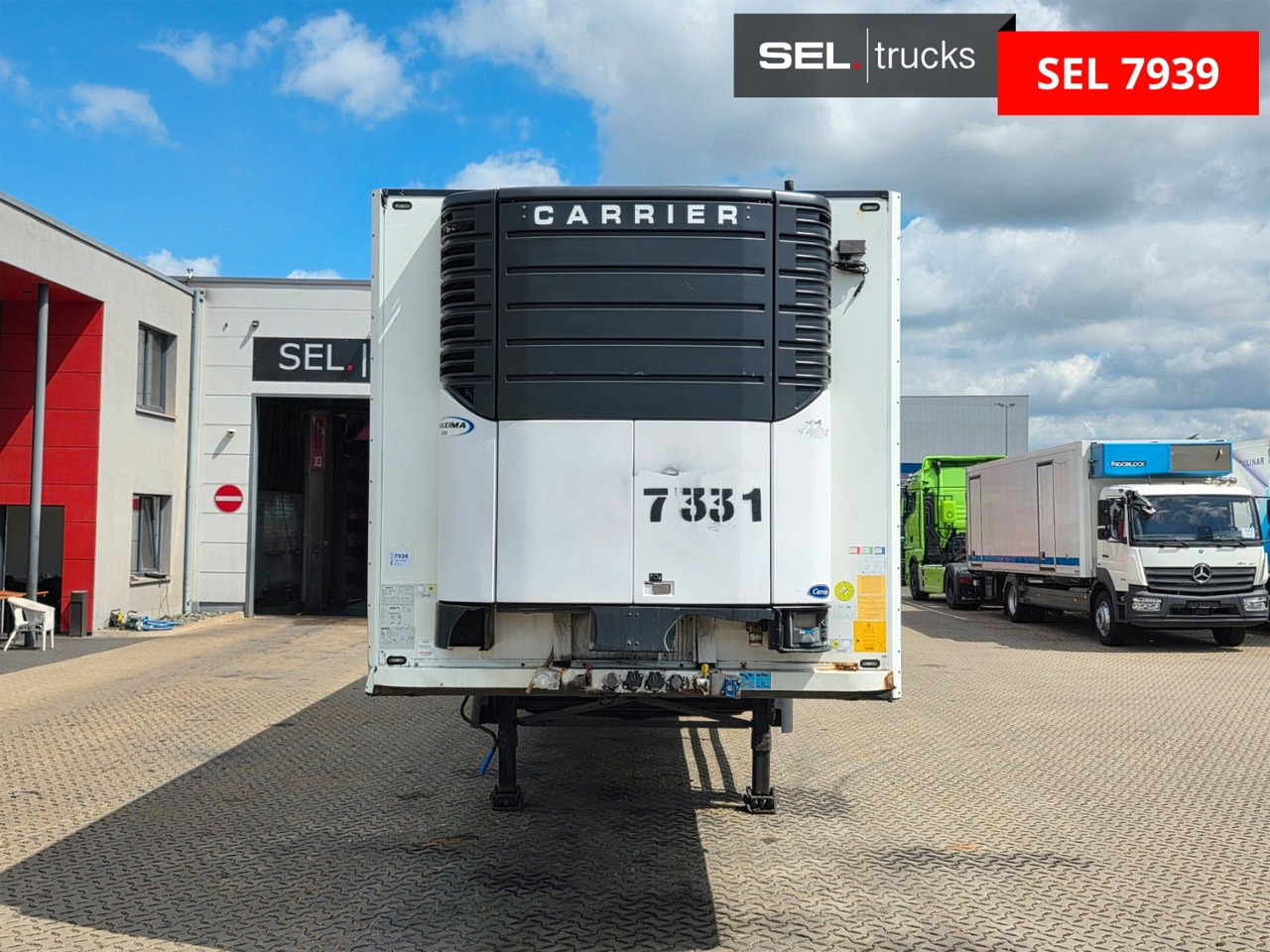 Schmitz Cargobull SKO 10/LZG - FP45 COOL / Ldbw / Carrier / 1 Achs - Polprikolica hladilnik: slika 2 Schmitz Cargobull SKO 10/LZG - FP45 COOL / Ldbw / Carrier / 1 Achs - Polprikolica hladilnik: slika 2