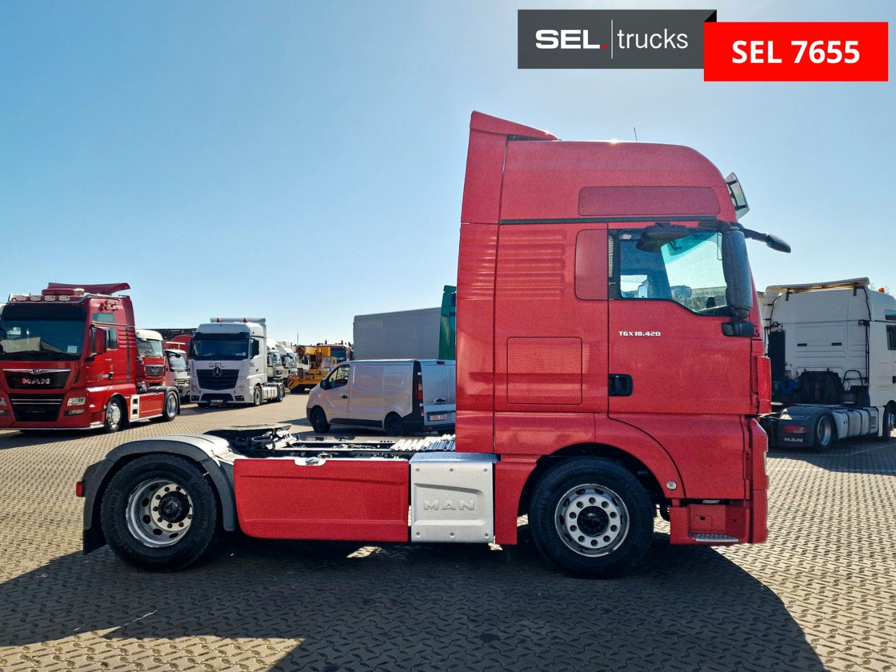 MAN TGX 18.420 4X2 BLS / Retarder /Xenon /Standklima - Vlačilec: slika 4 MAN TGX 18.420 4X2 BLS / Retarder /Xenon /Standklima - Vlačilec: slika 4