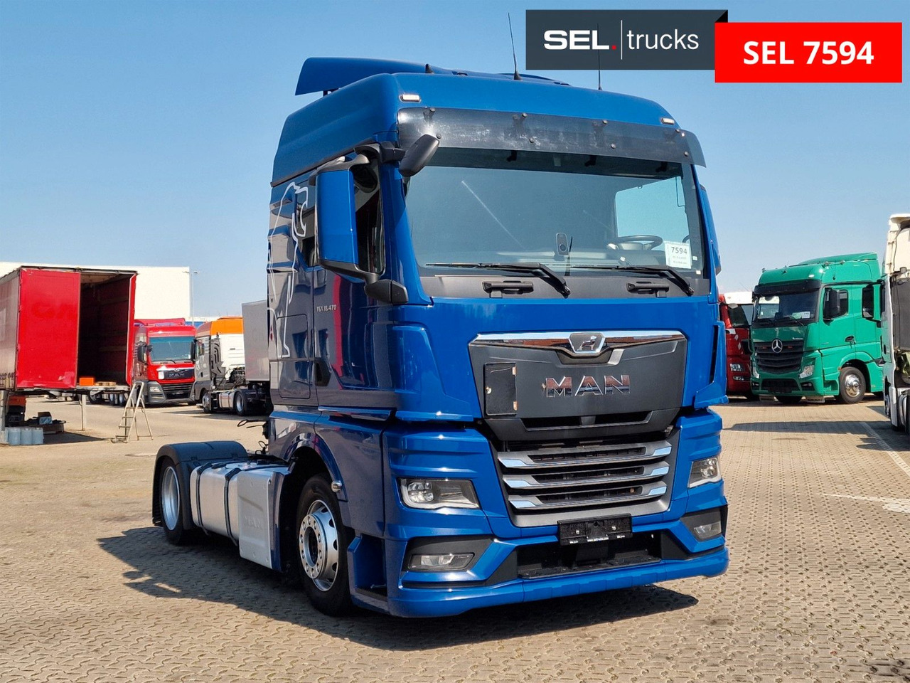 MAN TGX 18 470 4x2 LL SA / Retarder /6D /Hubkupplung - Vlačilec: slika 3 MAN TGX 18 470 4x2 LL SA / Retarder /6D /Hubkupplung - Vlačilec: slika 3