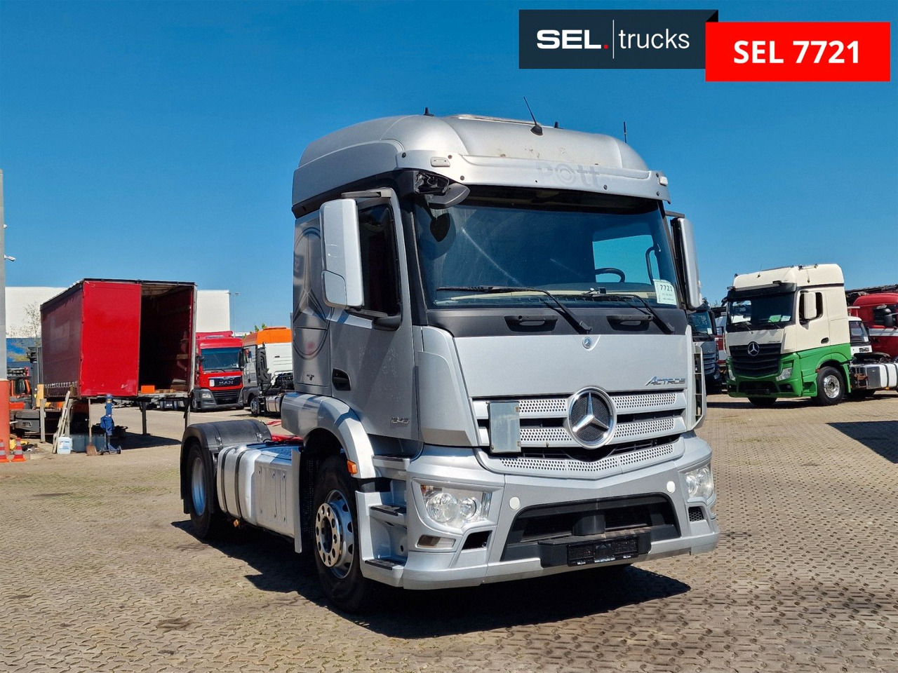 Mercedes-Benz Actros 1843 / Retarder / Kipphydraulik - Vlačilec: slika 3 Mercedes-Benz Actros 1843 / Retarder / Kipphydraulik - Vlačilec: slika 3