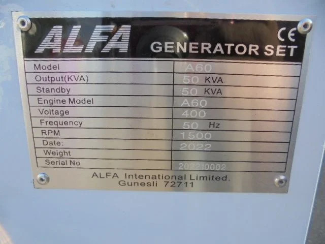 Alfa Romeo A 60 - Generator: slika 4 Alfa Romeo A 60 - Generator: slika 4