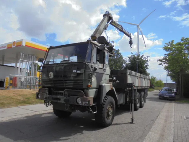 DAF YHZ 2300 6X6 + HIAB CRANE - Tovornjak s kesonom, Tovornjak z dvigalom: slika 1 DAF YHZ 2300 6X6 + HIAB CRANE - Tovornjak s kesonom, Tovornjak z dvigalom: slika 1