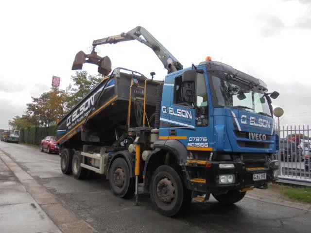 Iveco AD340T36 8X4 - Tovornjak prekucnik, Tovornjak z dvigalom: slika 5 Iveco AD340T36 8X4 - Tovornjak prekucnik, Tovornjak z dvigalom: slika 5