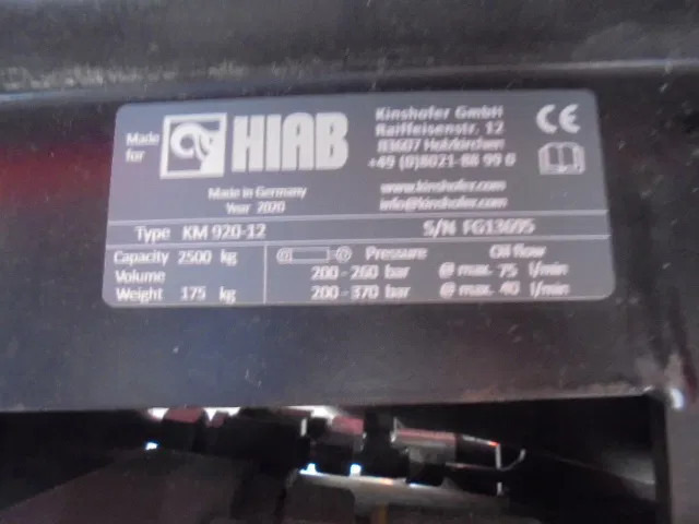 Kinshofer KM 920-12 NEW UNUSED - Paletno dvigalo: slika 3 Kinshofer KM 920-12 NEW UNUSED - Paletno dvigalo: slika 3