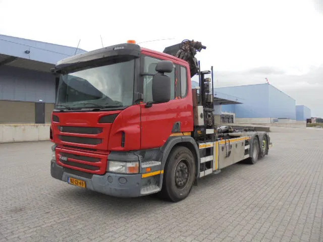 Scania P400 6X2 - Kotalni prekucni tovornjak, Tovornjak z dvigalom: slika 4 Scania P400 6X2 - Kotalni prekucni tovornjak, Tovornjak z dvigalom: slika 4