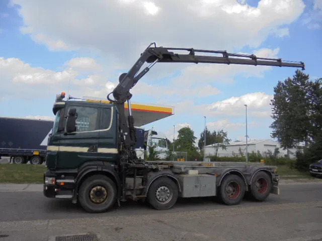 Scania R420 LB 8X2 LIFTAS - Tovornjak - kabelski sistem, Tovornjak z dvigalom: slika 1 Scania R420 LB 8X2 LIFTAS - Tovornjak - kabelski sistem, Tovornjak z dvigalom: slika 1