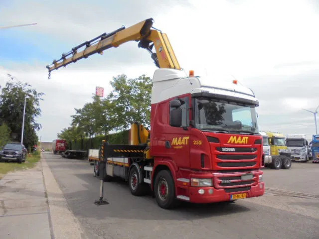 Scania R480 8X2 RETARDER - Tovornjak zabojnik, Tovornjak z dvigalom: slika 3 Scania R480 8X2 RETARDER - Tovornjak zabojnik, Tovornjak z dvigalom: slika 3