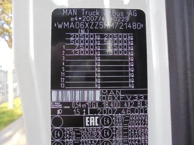 Vlačilec MAN TGX 18.400 XL: slika 19