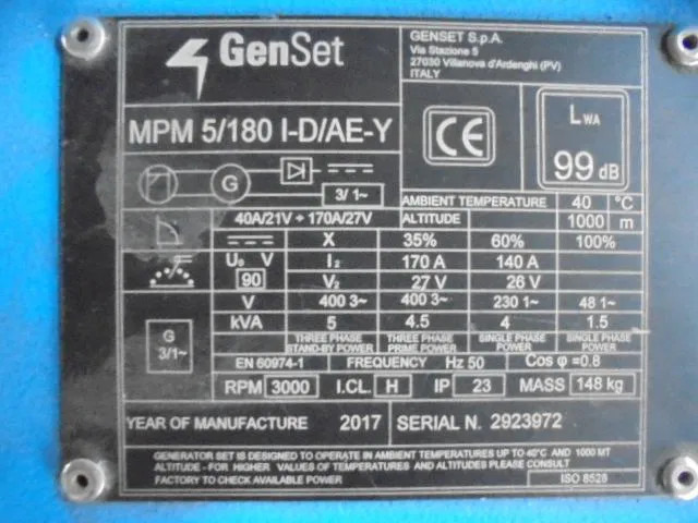 Mpm 5 KVA - Generator: slika 4 Mpm 5 KVA - Generator: slika 4