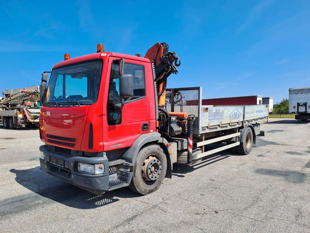 Iveco EuroCargo ML 180E21 Kran PKK12500 Iveco EuroCargo ML 180E21 Kran PKK12500 - Tovornjak s kesonom, Tovornjak z dvigalom: slika 1 Iveco EuroCargo ML 180E21 Kran PKK12500 Iveco EuroCargo ML 180E21 Kran PKK12500 - Tovornjak s kesonom, Tovornjak z dvigalom: slika 1