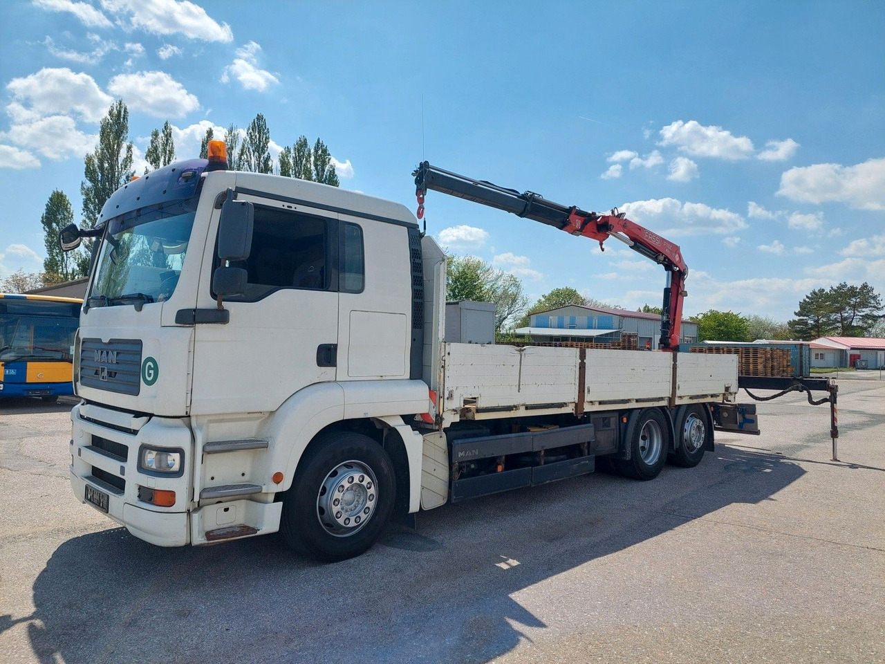 MAN GA 26.320 6X2-2 BL + Kran Fassi F110AC22 - Tovornjak s kesonom, Tovornjak z dvigalom: slika 1 MAN GA 26.320 6X2-2 BL + Kran Fassi F110AC22 - Tovornjak s kesonom, Tovornjak z dvigalom: slika 1