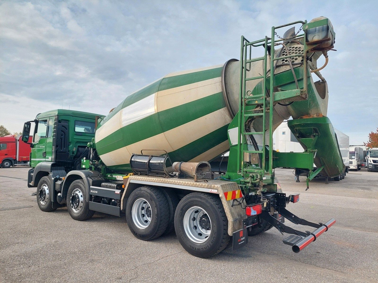 MAN TGS 32.360 BB Stetter 8x4 - Avtomešalec: slika 3 MAN TGS 32.360 BB Stetter 8x4 - Avtomešalec: slika 3