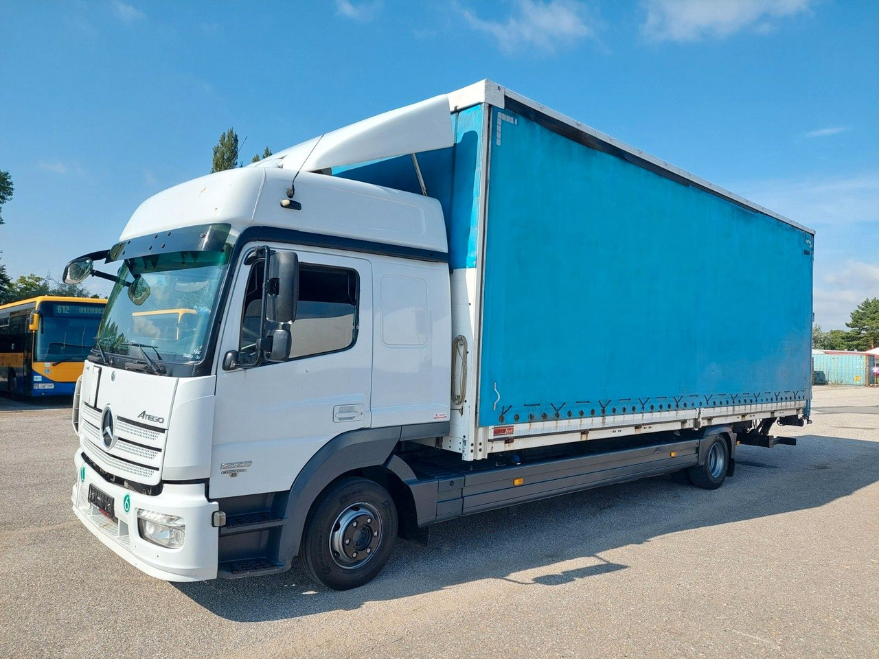 Mercedes-Benz Atego 1223 L/NR 20 20 Paletten - Tovornjak s ponjavo: slika 1 Mercedes-Benz Atego 1223 L/NR 20 20 Paletten - Tovornjak s ponjavo: slika 1
